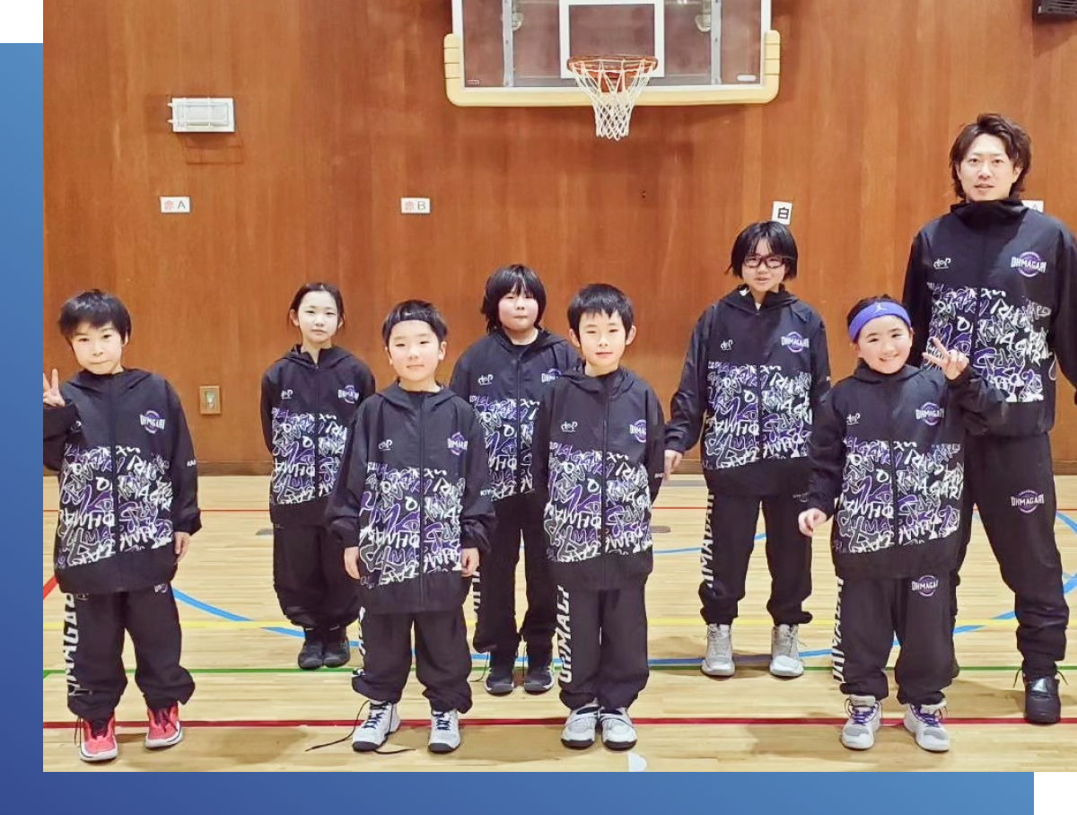 バスケットボールチームの写真